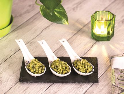 Kamut al pesto