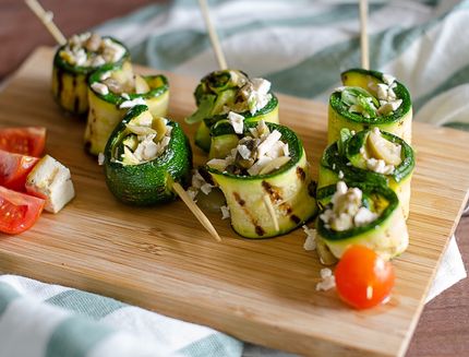INvoltini di tofu e zucchine f