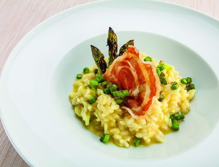 Riso mantecato con punte di asparagi b1959 (5)