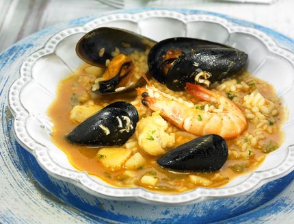 Arroz caldoso  minestra di riso spagnola