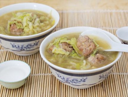 La zuppa di polpette