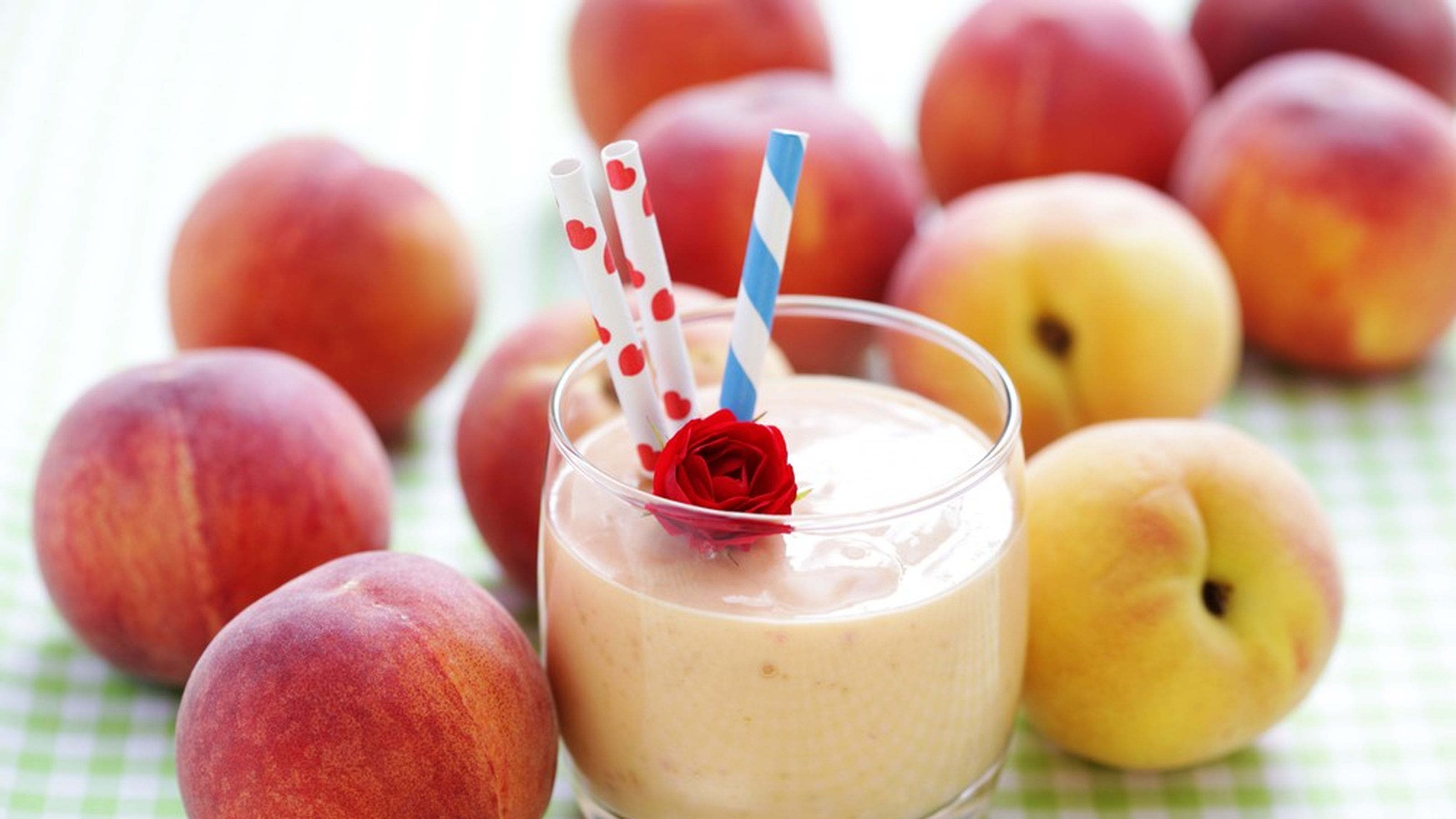 frullato di pesche