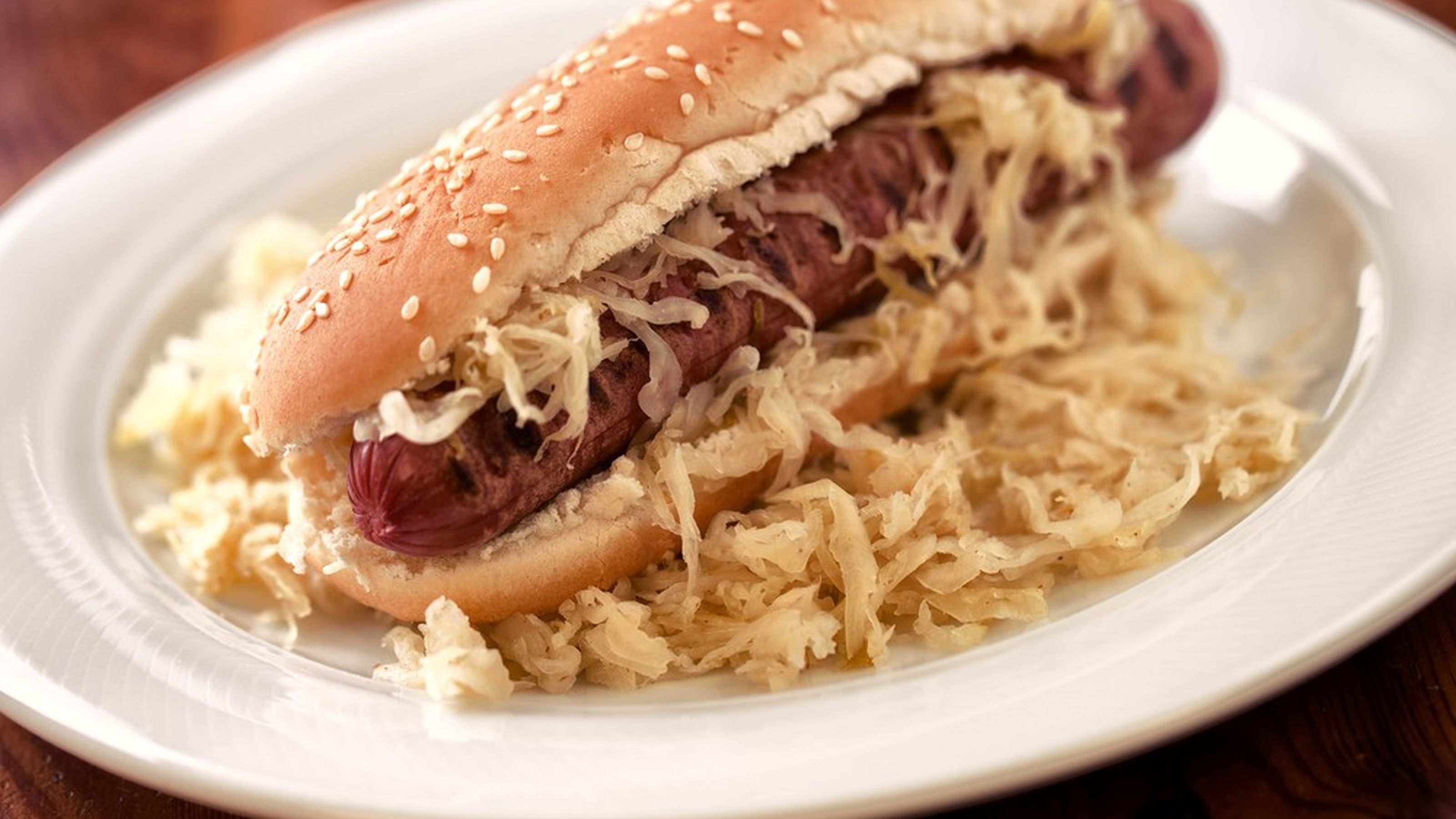 Panino con wurstel