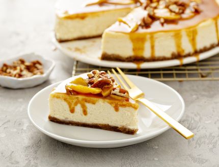 cheese cake senza cottura al caramello 2020 i 066