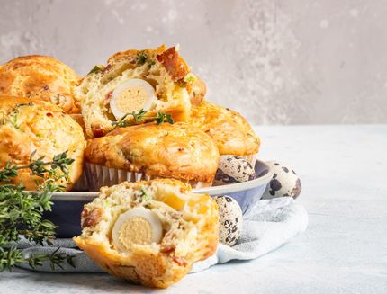 muffin di pasqua con uova sode 2021 i 017