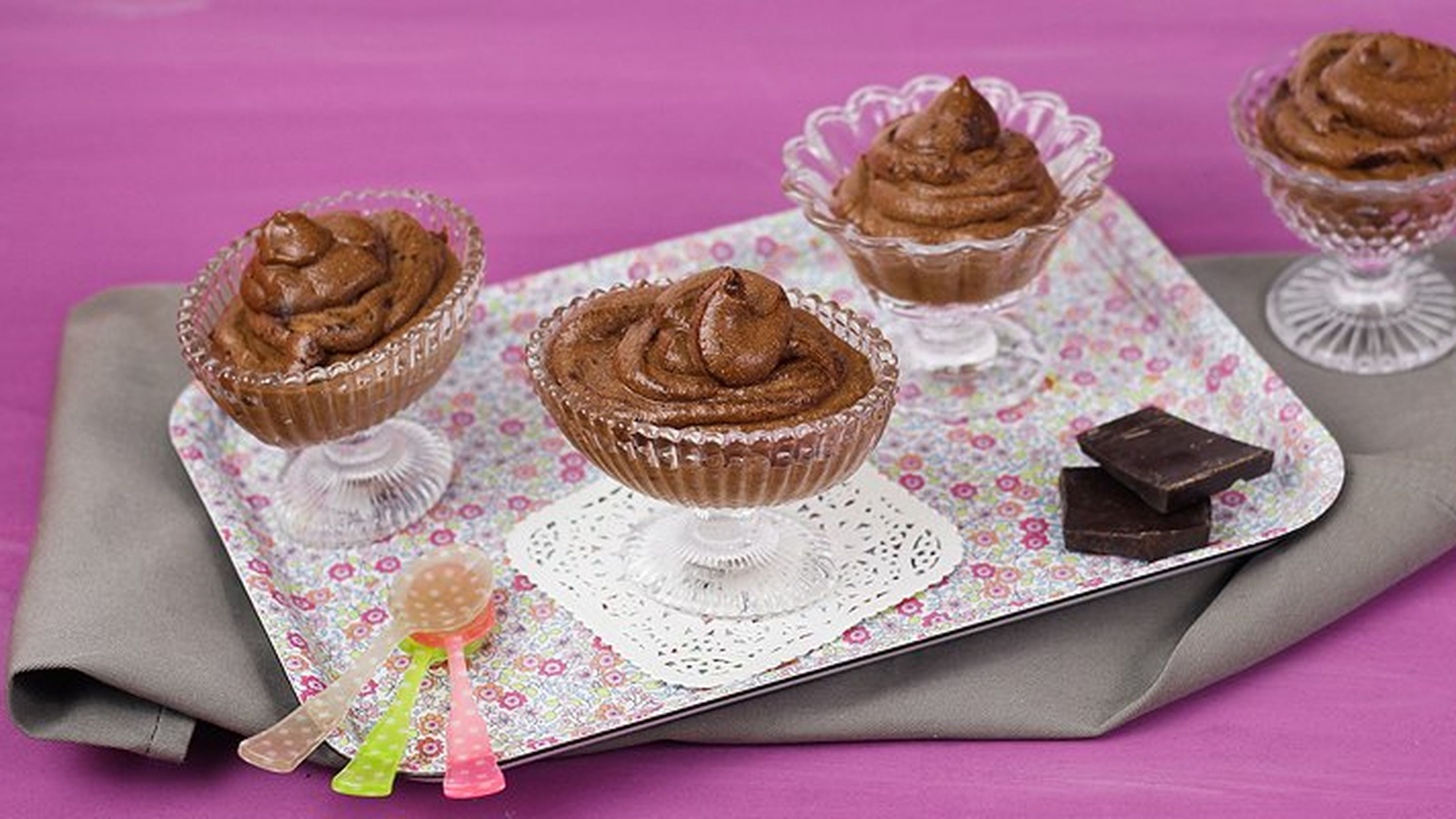 Galleria ricette veloci mousse al cioccolato 