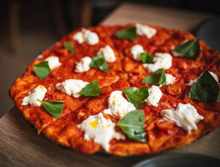 Pizza senza lievito in padella