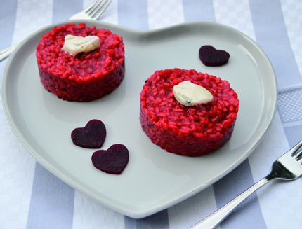 risotto rosso gorgonzola b1221