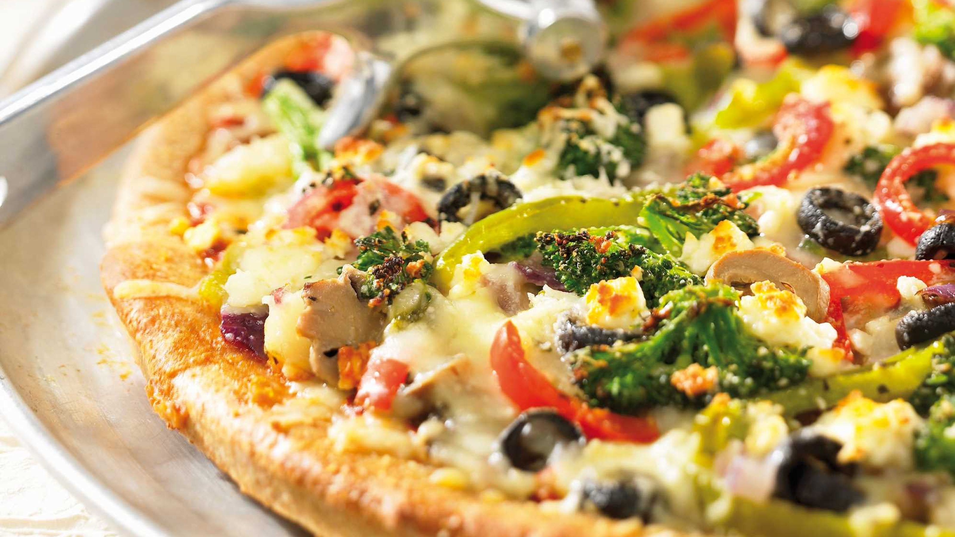 pizza light tofu e verdure 2