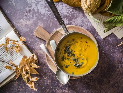 Vellutata di zucca e ceci