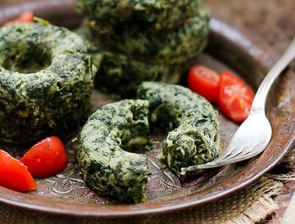 Lo sformato di spinaci