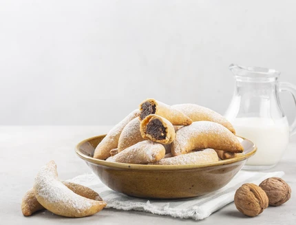 biscotti ripieni di noci