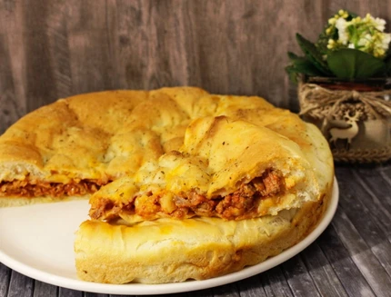 Focaccia ripiena finita