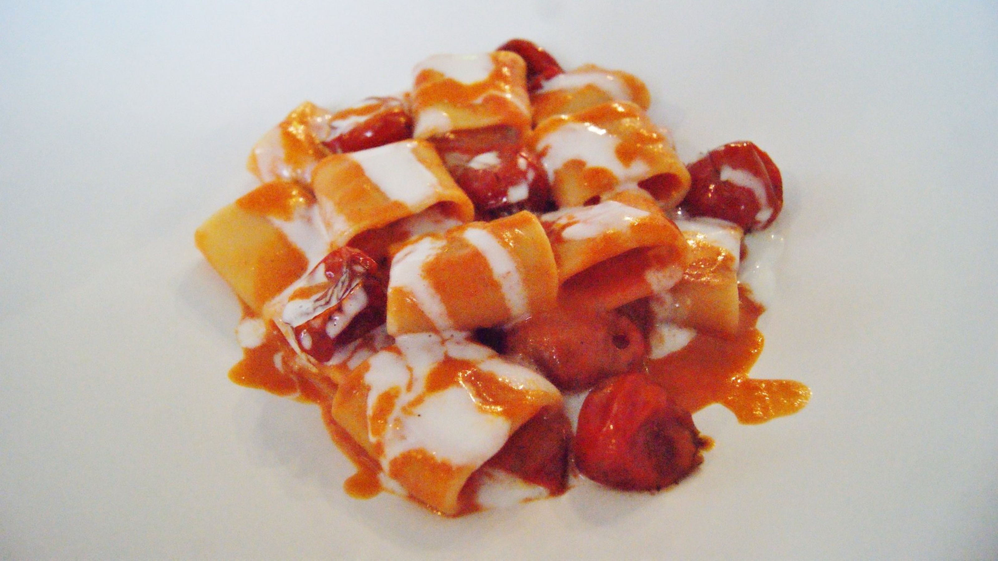 Pasta ai pomodori, Le Colonne