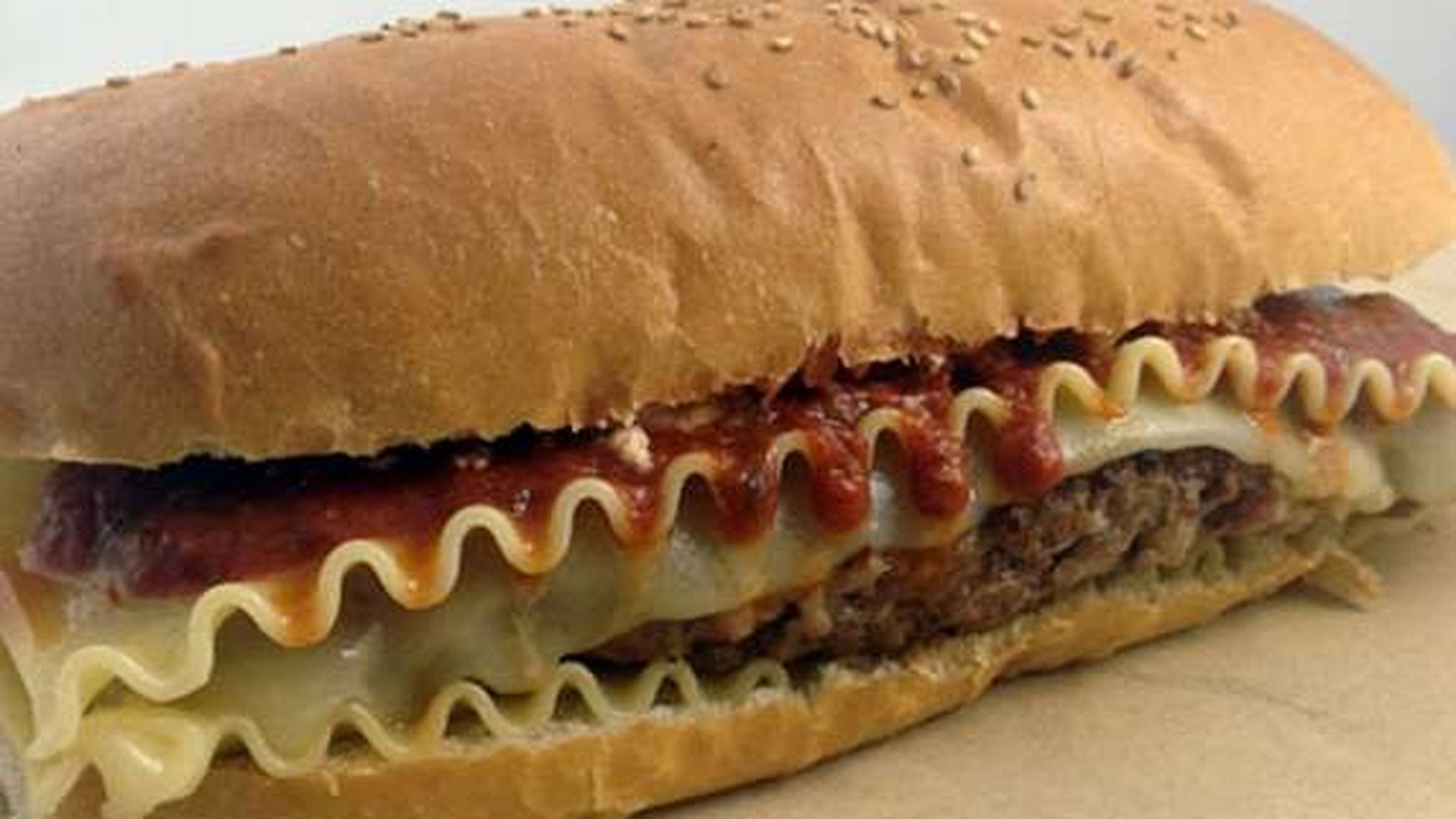 lasagna burger