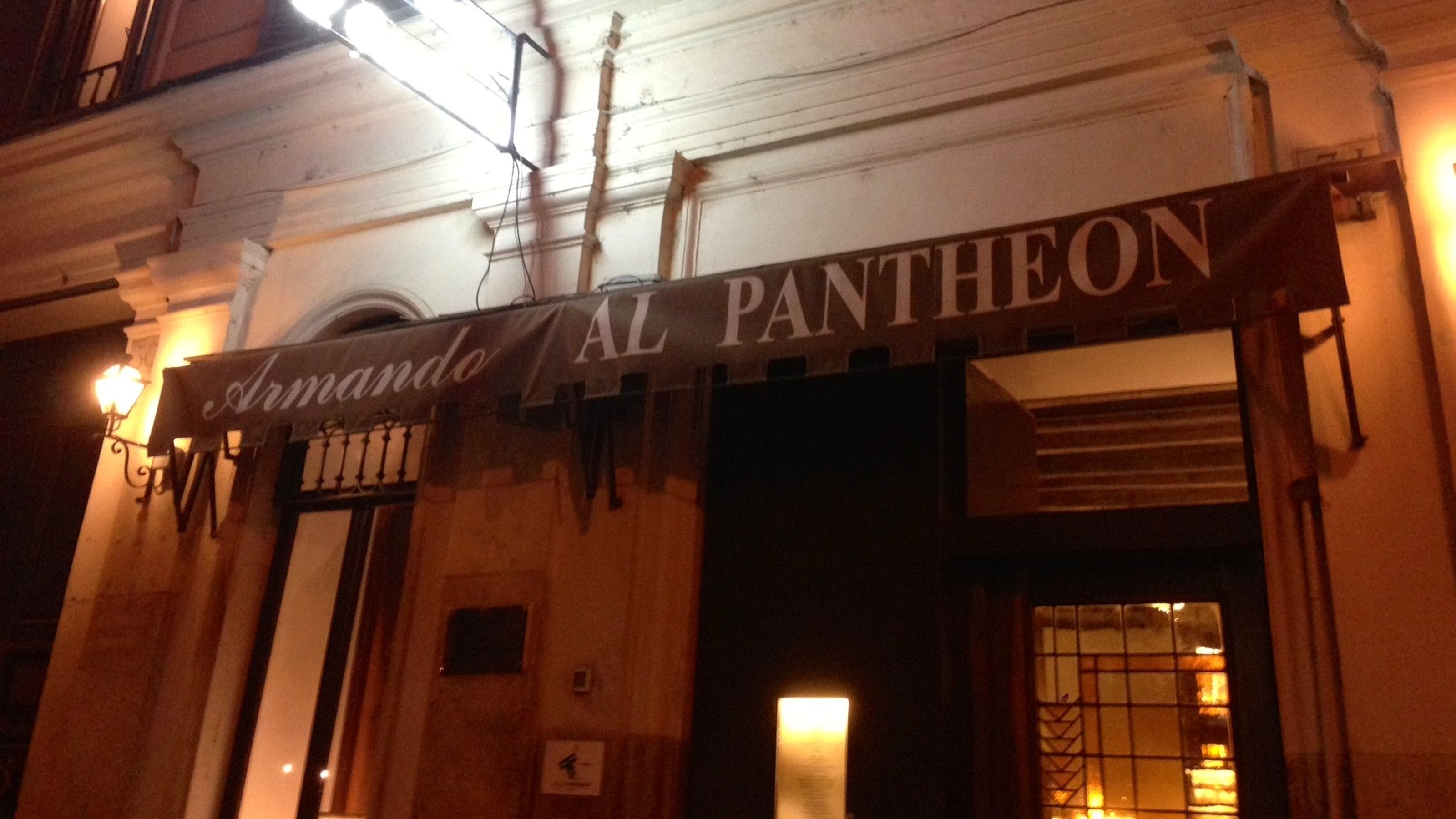 Armando al Pantheon
