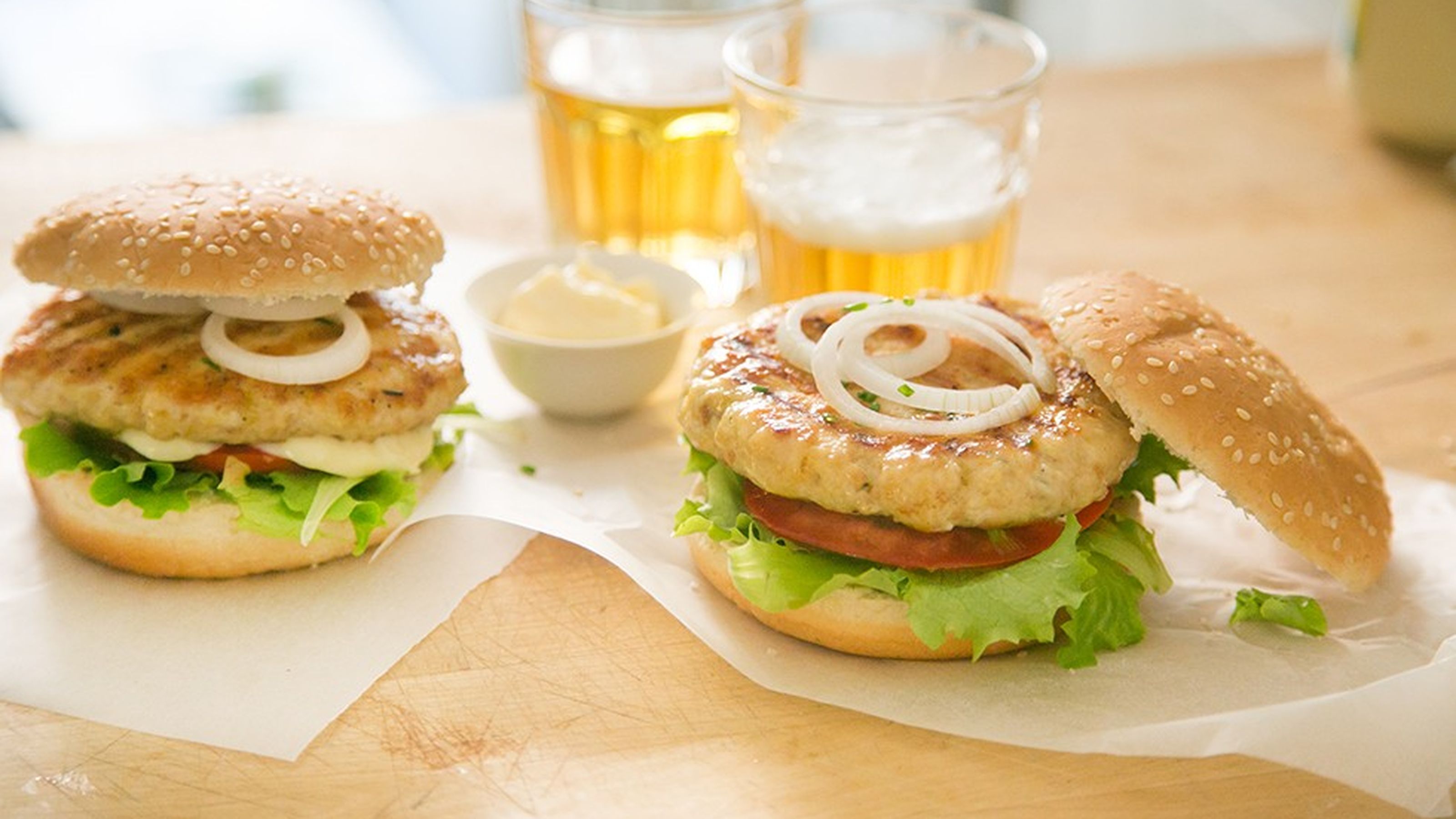 Galleria ricette veloci hamburger di pollo