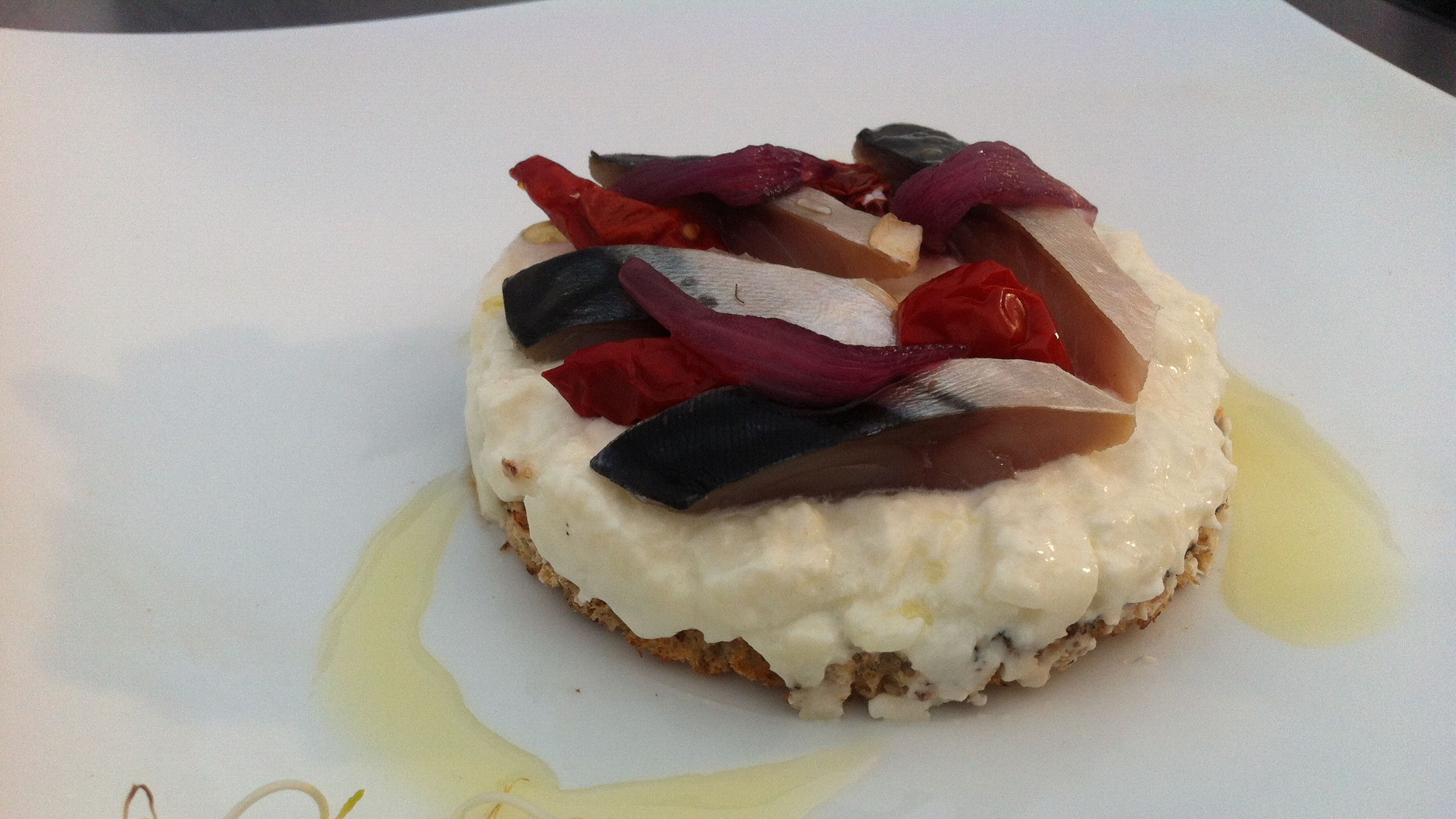 Crosrone burrata sgombro Vescera