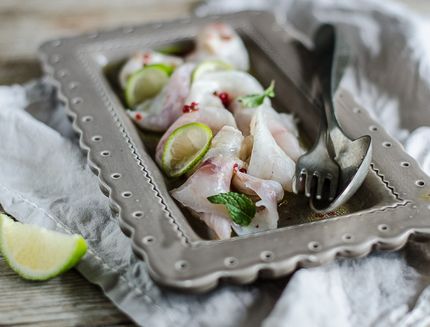carpaccio di branzino